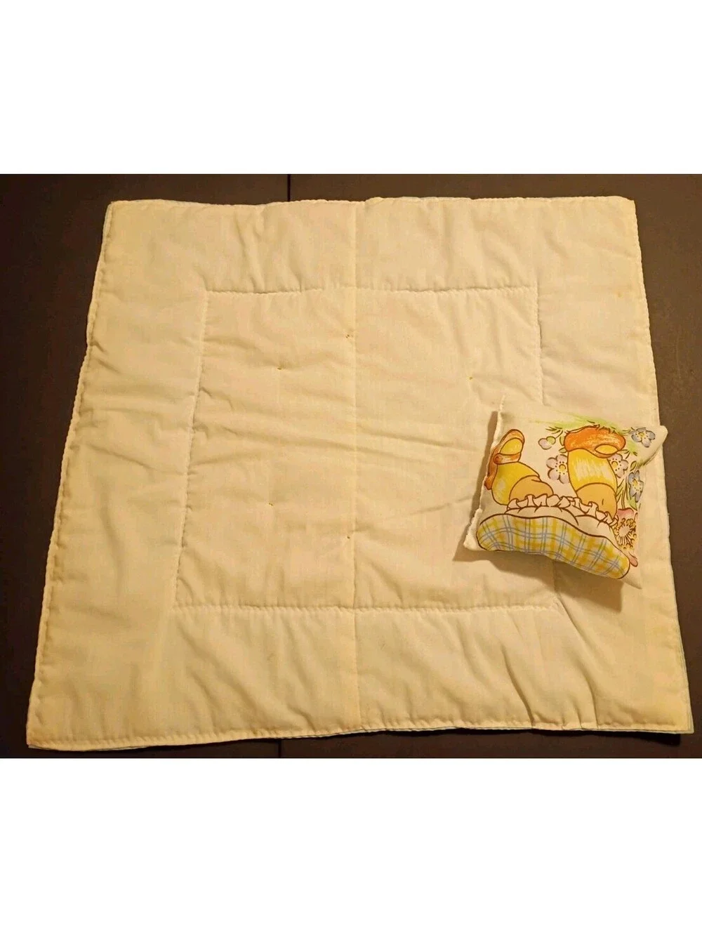 Vintage Handmade 80s Cabbage Patch Kid Doll Blanket  Comforter 20